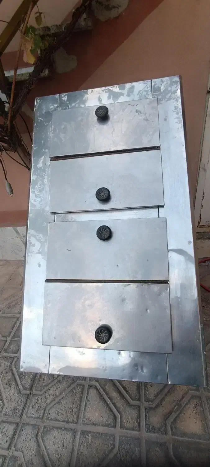 یخچال فریزر الکترو استیل صندوقی چهار درب|یخچال و فریزر|مشهد, شهرک مهرگان|دیوار