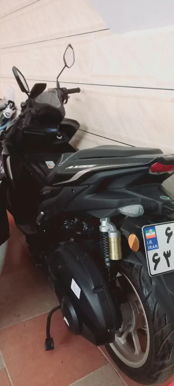 موتور آیروکس ۱۵۵ فول اتوماتیک|موتورسیکلت|اقلید, |دیوار