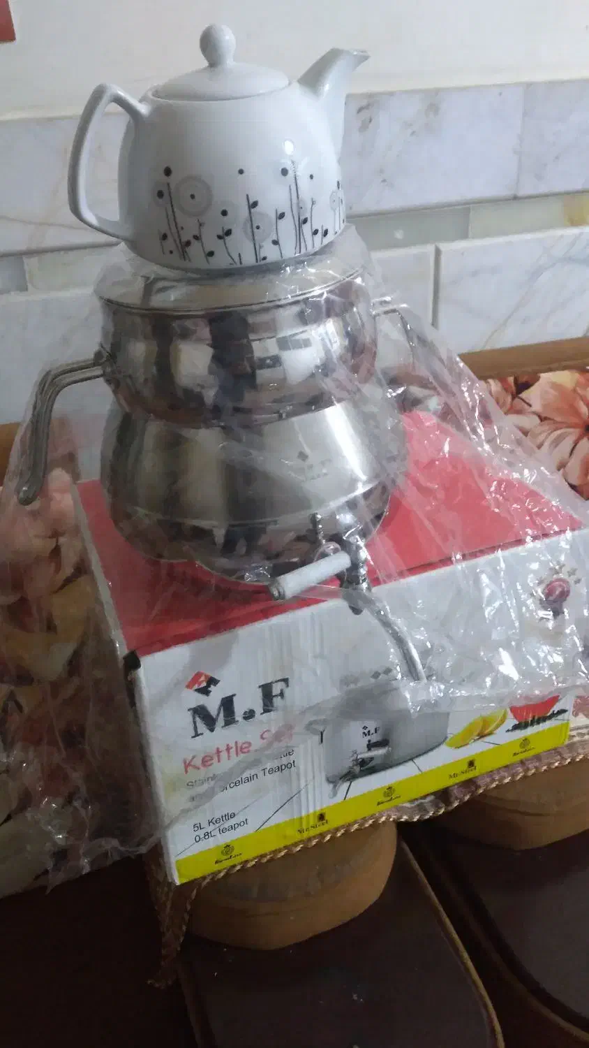 کتری قوری نو|قوری، کتری، قهوه‌ساز دستی|زاهدان, |دیوار