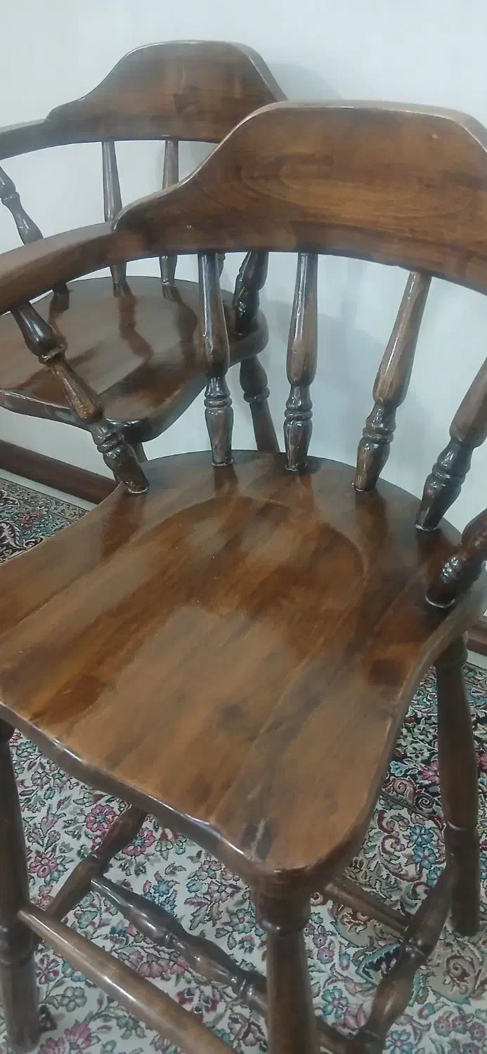 صندلی تمام چوب راش کانتر|میز و صندلی غذاخوری|میانه, |دیوار