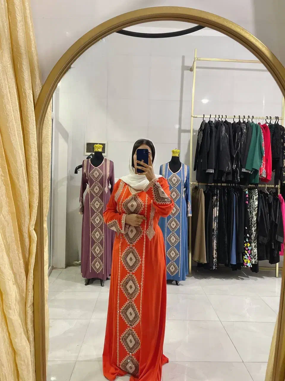 ماکسی نخی اب طلا|لباس|بوشهر, |دیوار