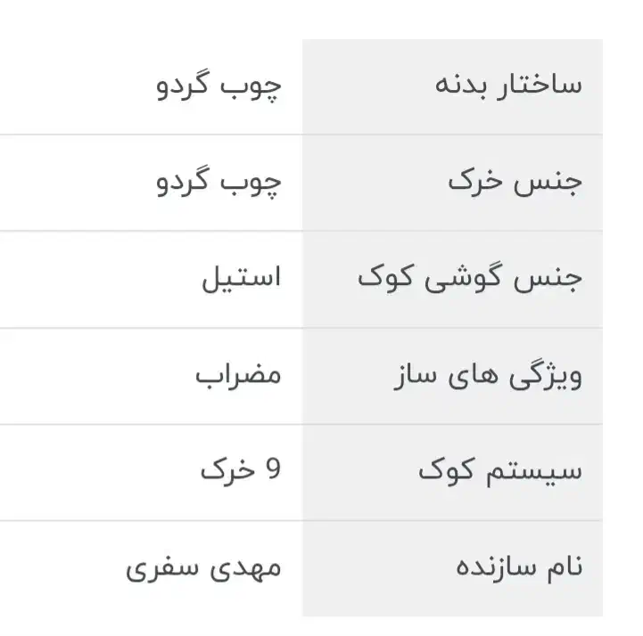 سنتور نو|سازهای سنتی|بهبهان, |دیوار