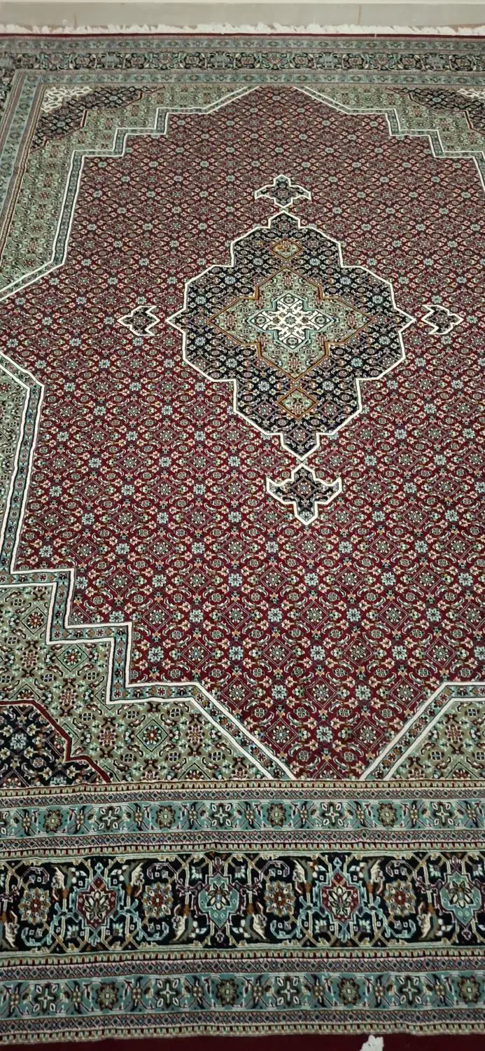 فروش دو عدد فرش 12 متری قیمت مناسب.|فرش|مبارکه, |دیوار