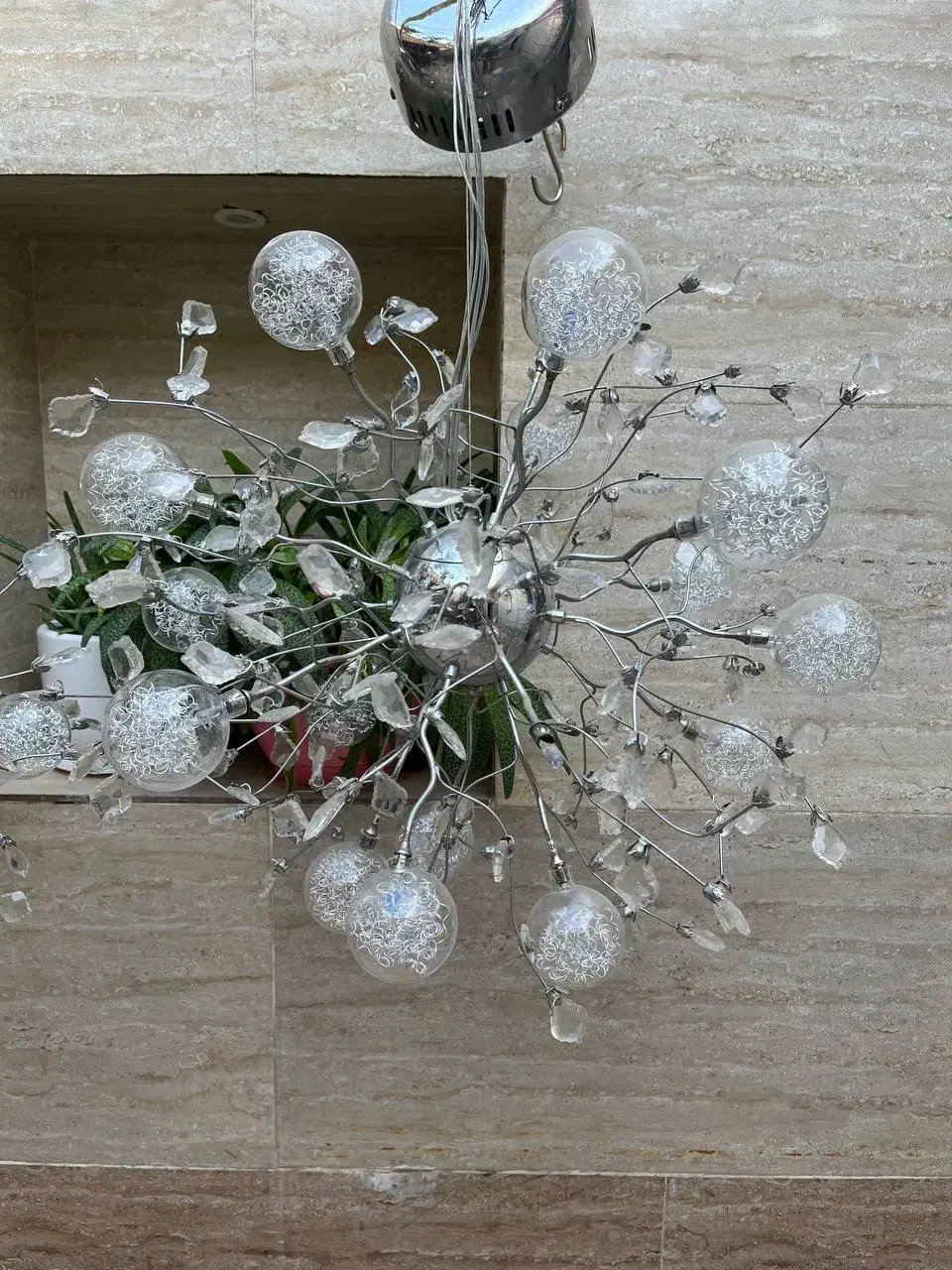 لوستر|لوستر و چراغ آویز|اسلام‌شهر, شهرک مهدیه|دیوار