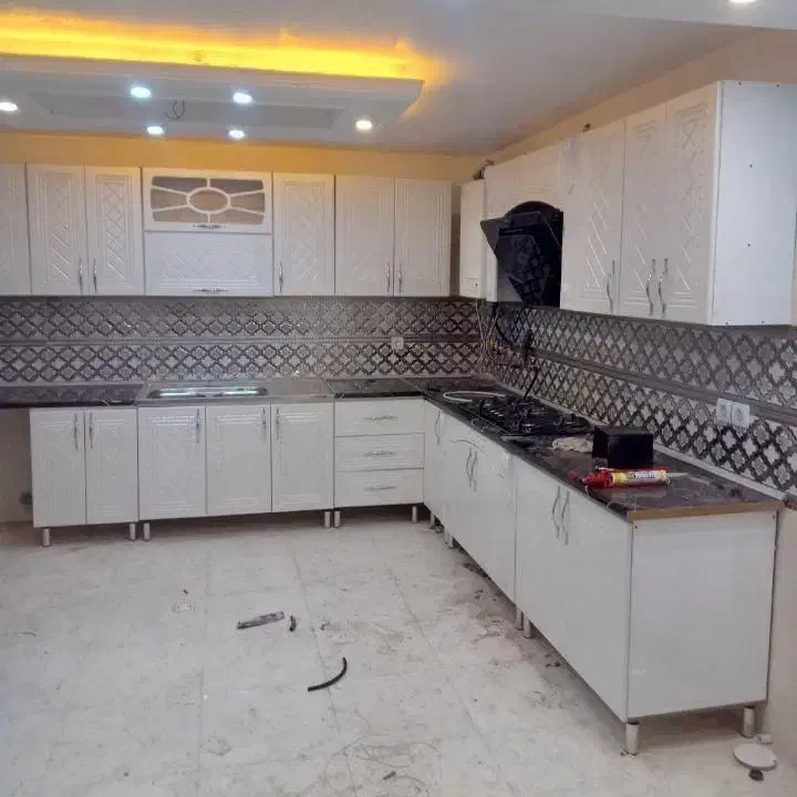 کابینت طرح برجسته ممبــران روکش سی ان سی|مصالح و تجهیزات ساختمان|نور, |دیوار