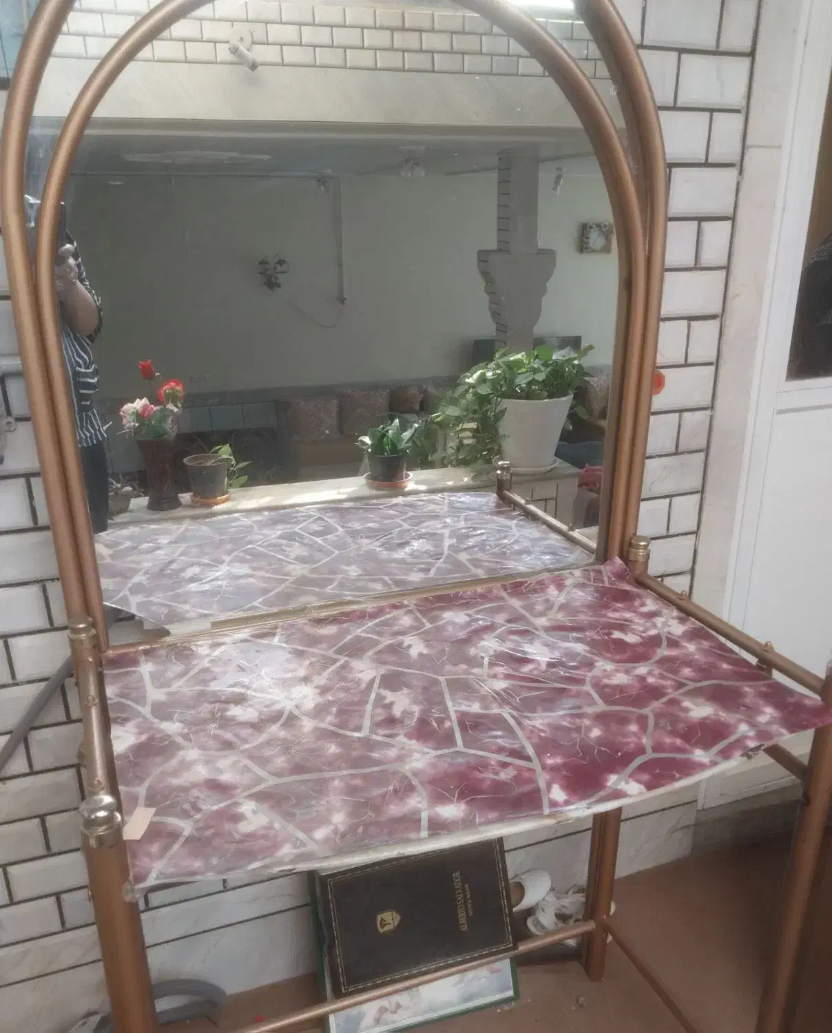 ویترین و آینه وگاز توافقی|بوفه، ویترین، کنسول|شهرکرد, |دیوار