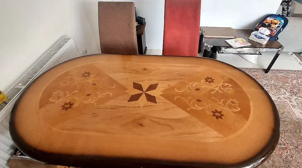 میز ناهار خوری|میز و صندلی غذاخوری|آران و بیدگل, |دیوار