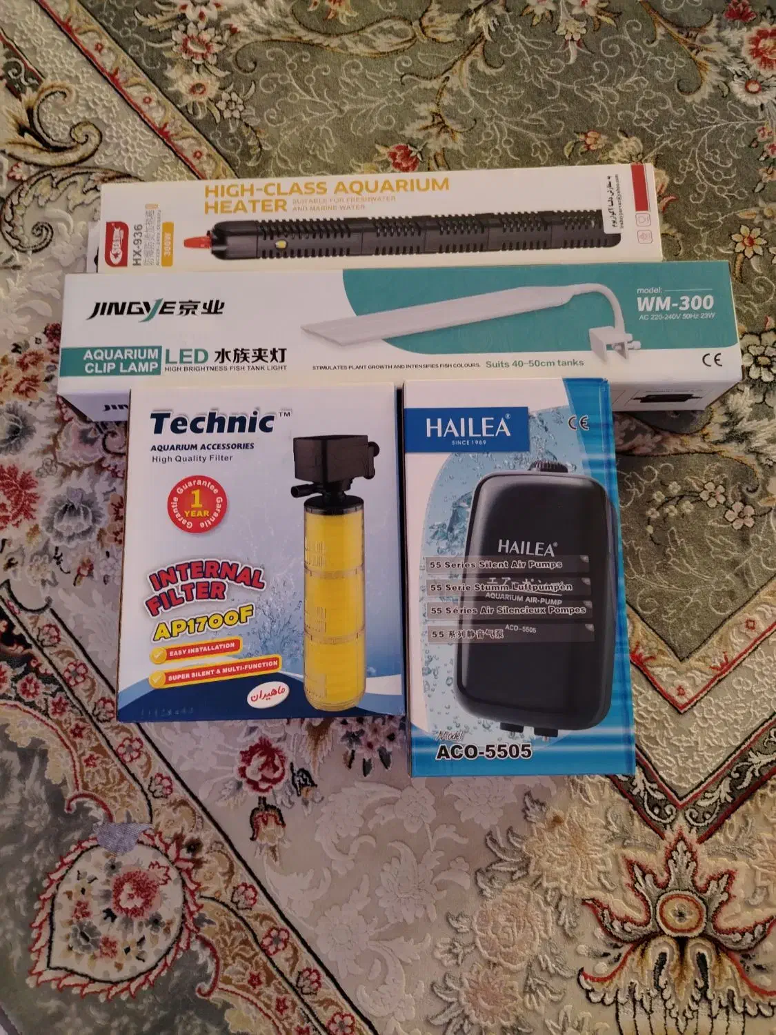 فروش آکواریوم شیک و تجهیز شده|ماهی|گرگان, |دیوار