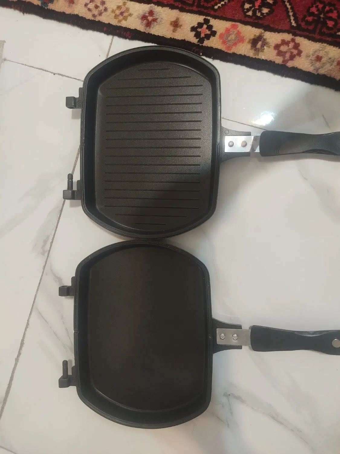 ماهیتابه رژیمی برایتون مایتابه دوطرفه اشپزخانه خان|ظروف پختوپز|تهران, قاسمآباد|دیوار