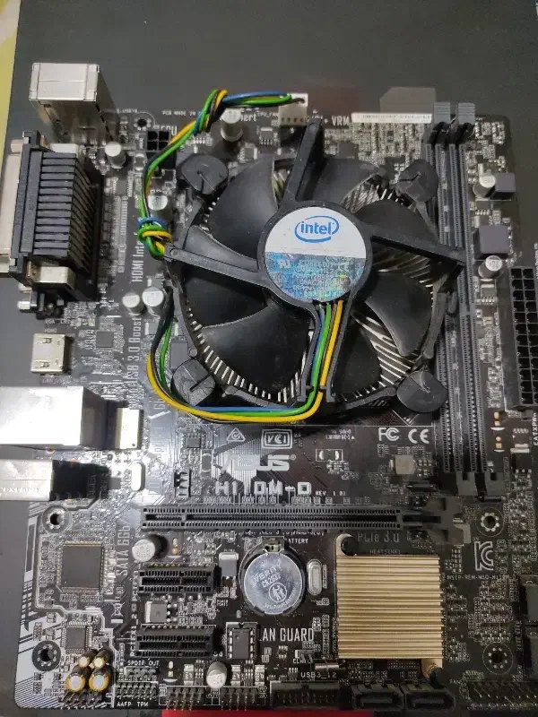 مادربرد/باندل H110M-D + i3 7100|قطعات و لوازم جانبی رایانه|کرمانشاه, |دیوار