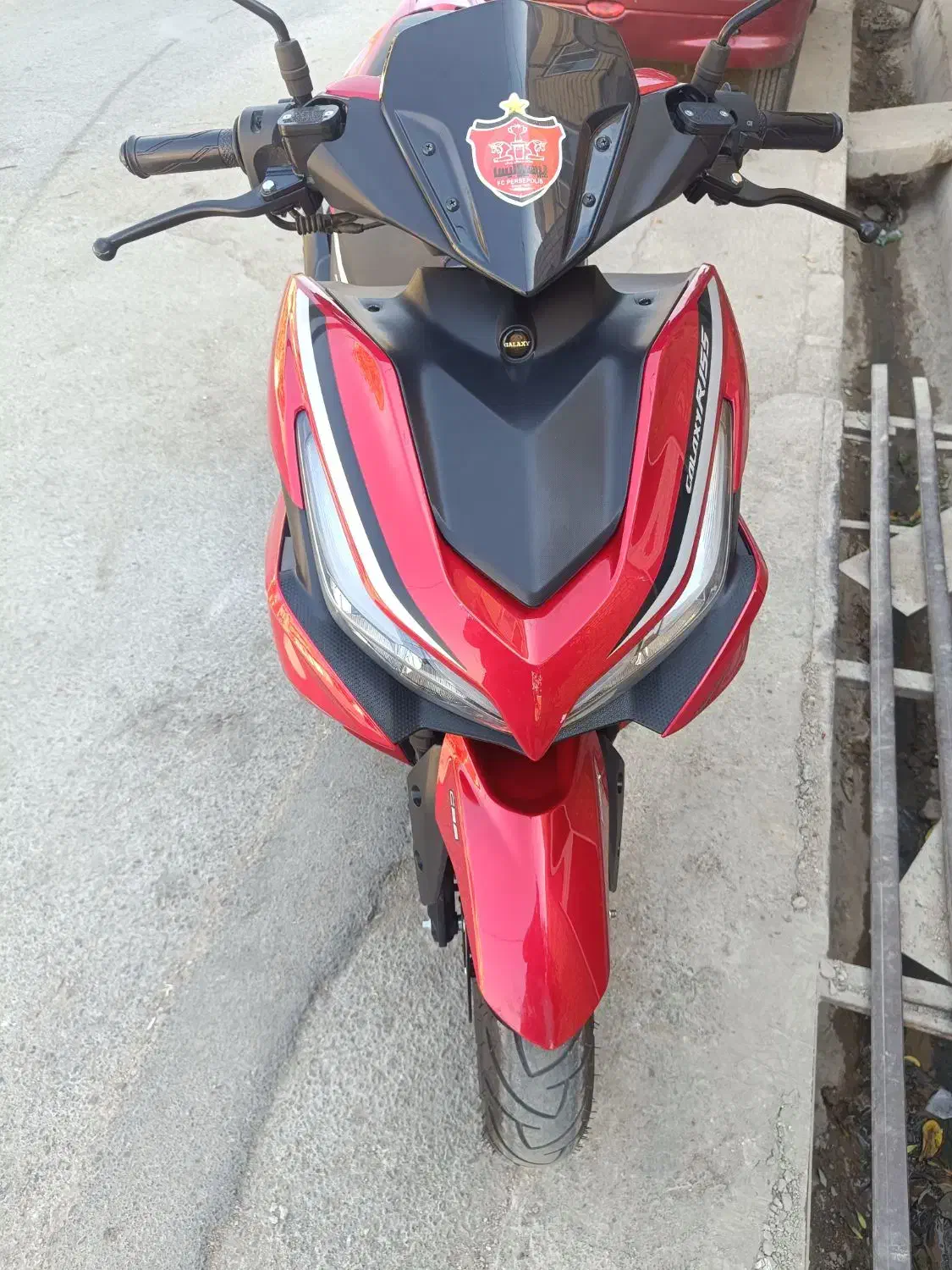 موتور طرح ایروکس ۱۵۵مدل گلکسی|موتورسیکلت|شیراز, جوادیه|دیوار