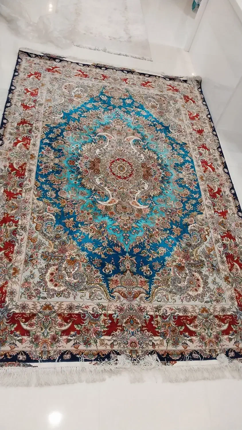 ۳ عدد فرش ۶ متری دست بافت ۲ عدد جفت کامل ابریشم|فرش|کرج, فاز ۴ مهرشهر|دیوار