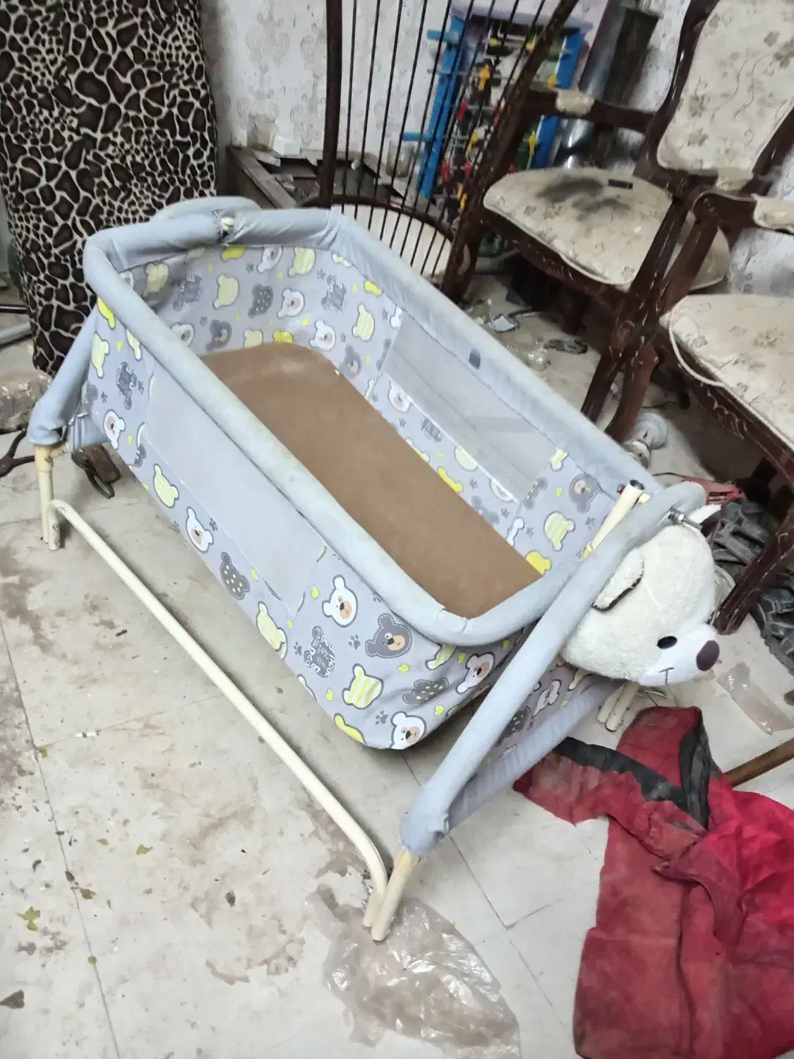 گهواره کودک نو نو مرتب|تخت و سرویس خواب|تربت‌حیدریه, ترمینال|دیوار