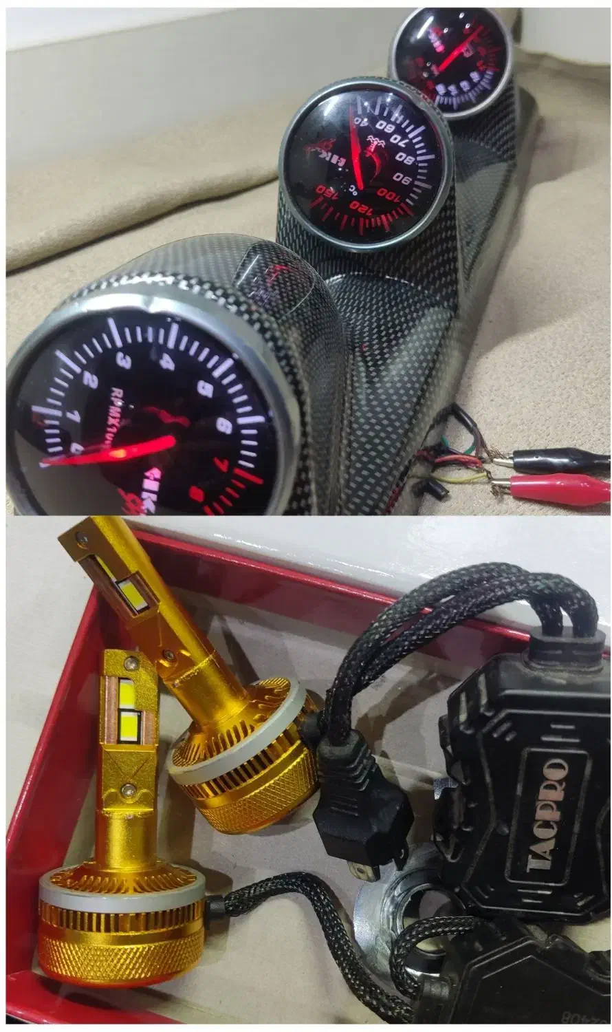 هدلایت Q250 پلاس h4 سالم و آمپر ستونی|قطعات یدکی و لوازم جانبی|تهران, شهرک فردوس (حسینی)|دیوار