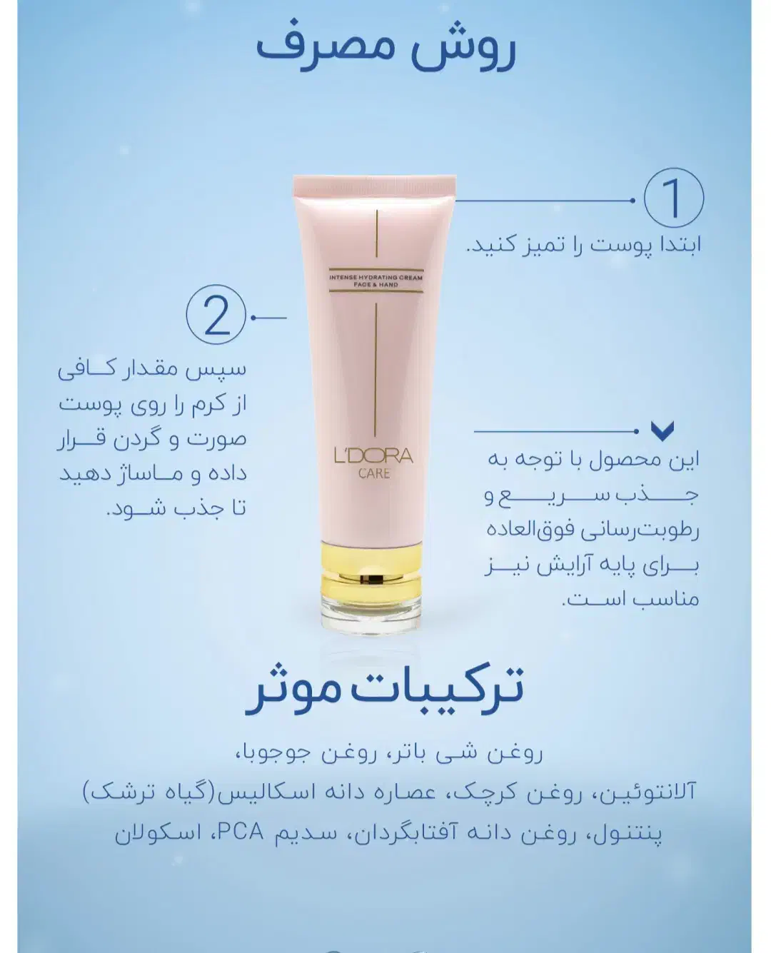 کرم آبرسان قوی لدورا|آرایشی، بهداشتی، درمانی|رشت, شهرک قدس|دیوار