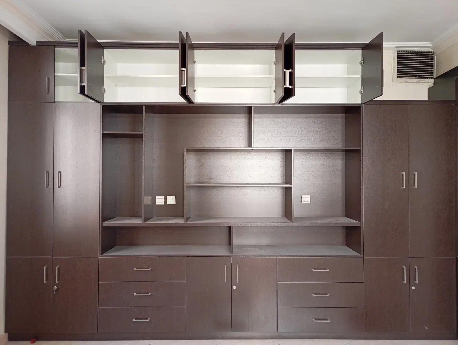 کمد و کتابخانه ام دی اف|کتابخانه، شلف، قفسه‌های دیواری|تهران, امیرآباد|دیوار