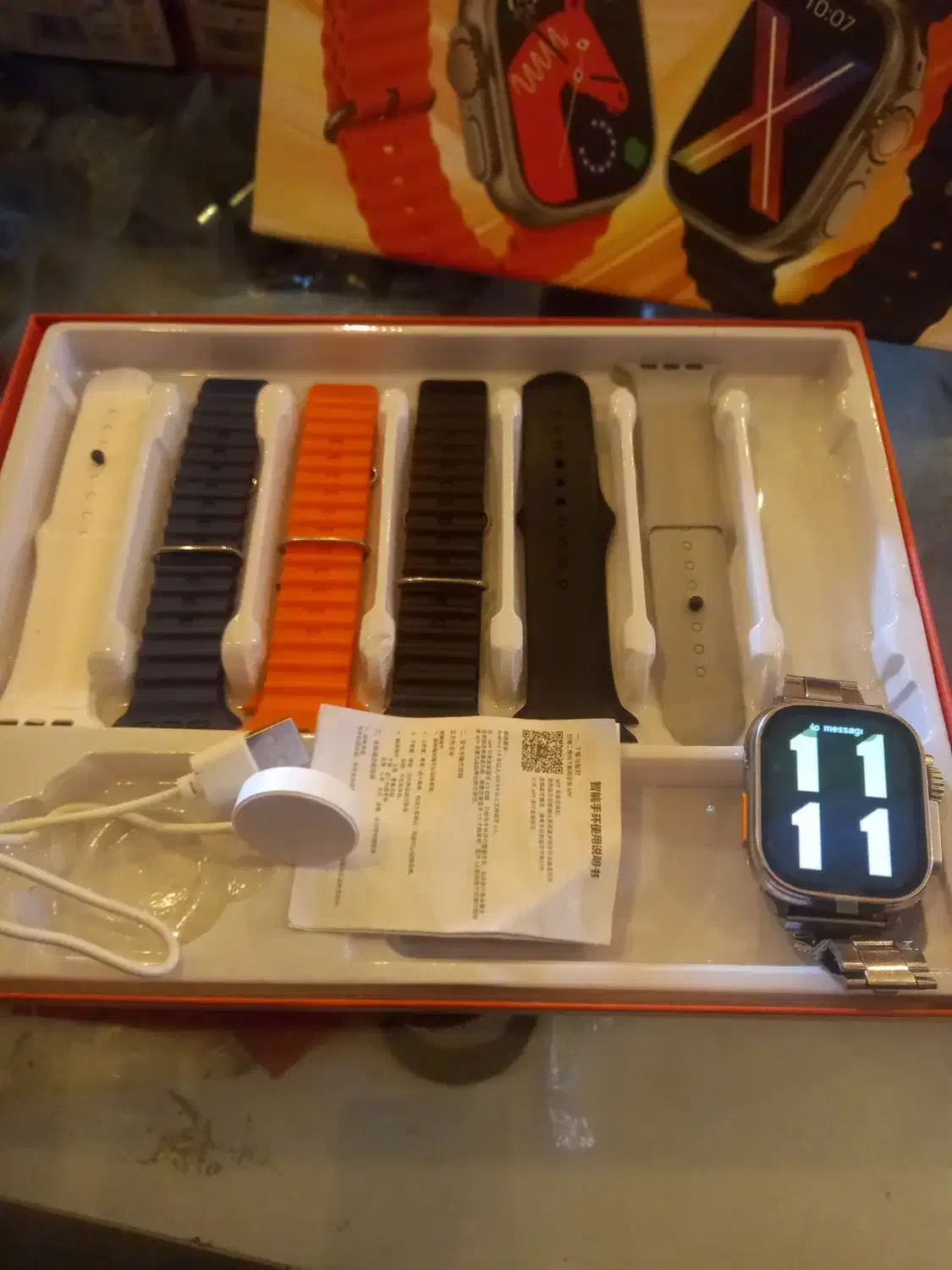 اسمارت واچ|ساعت|نور, |دیوار