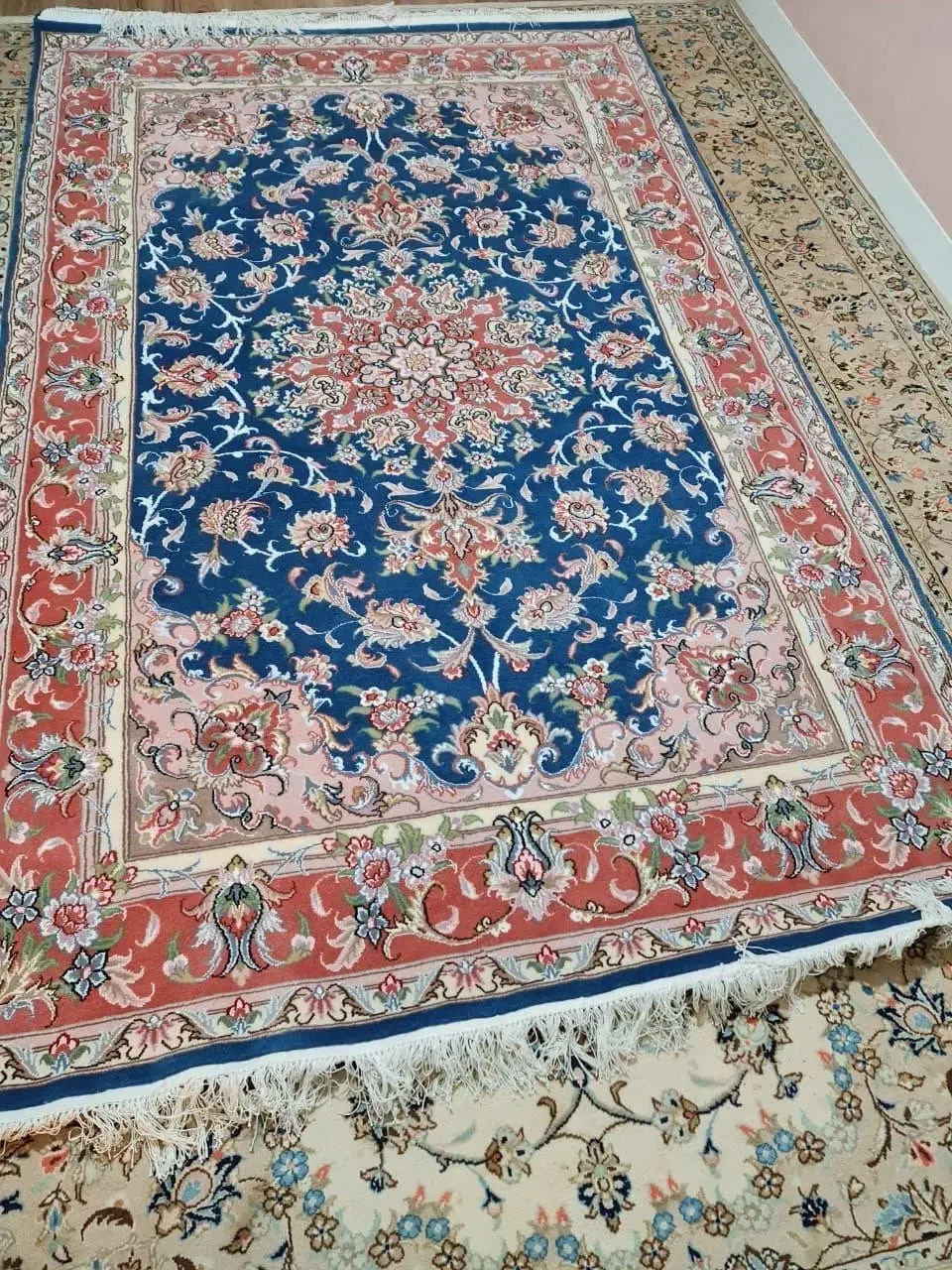 جفت فرش دستبافت کاشمر|فرش|زنجان, |دیوار