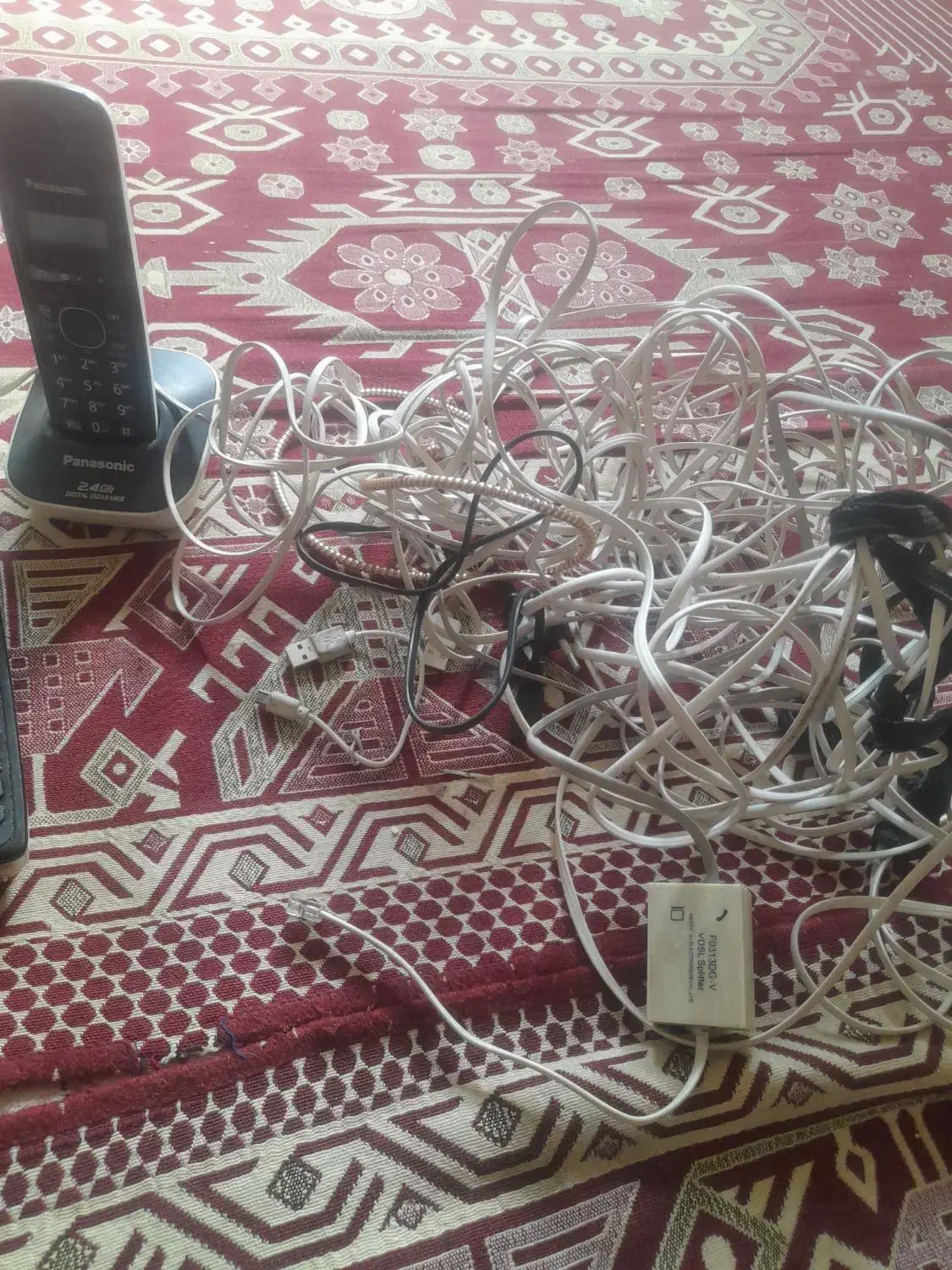 تلفن پاناسونیک بیسم سالم|تلفن رومیزی|تهران, بیسیم|دیوار