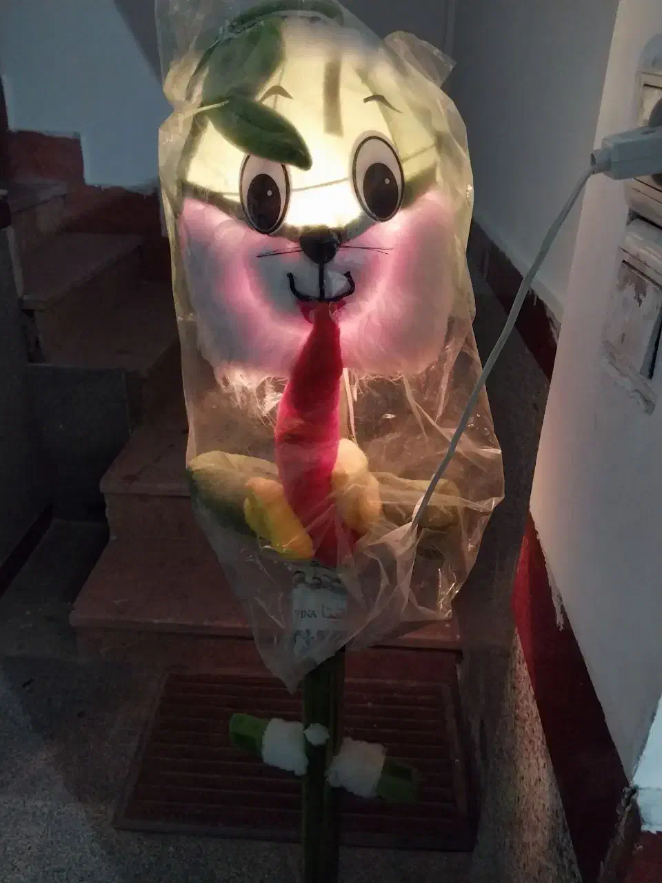 چراغ خواب نوزاد سالم و تمیز عروسکی|چراغ خواب و آباژور|مشهد, طلاب|دیوار