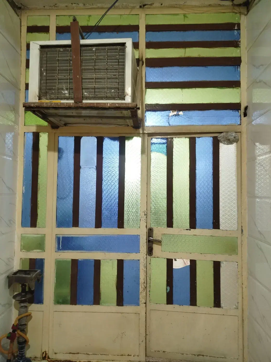 دو عدد درب آهنی|مصالح و تجهیزات ساختمان|خرمشهر, |دیوار