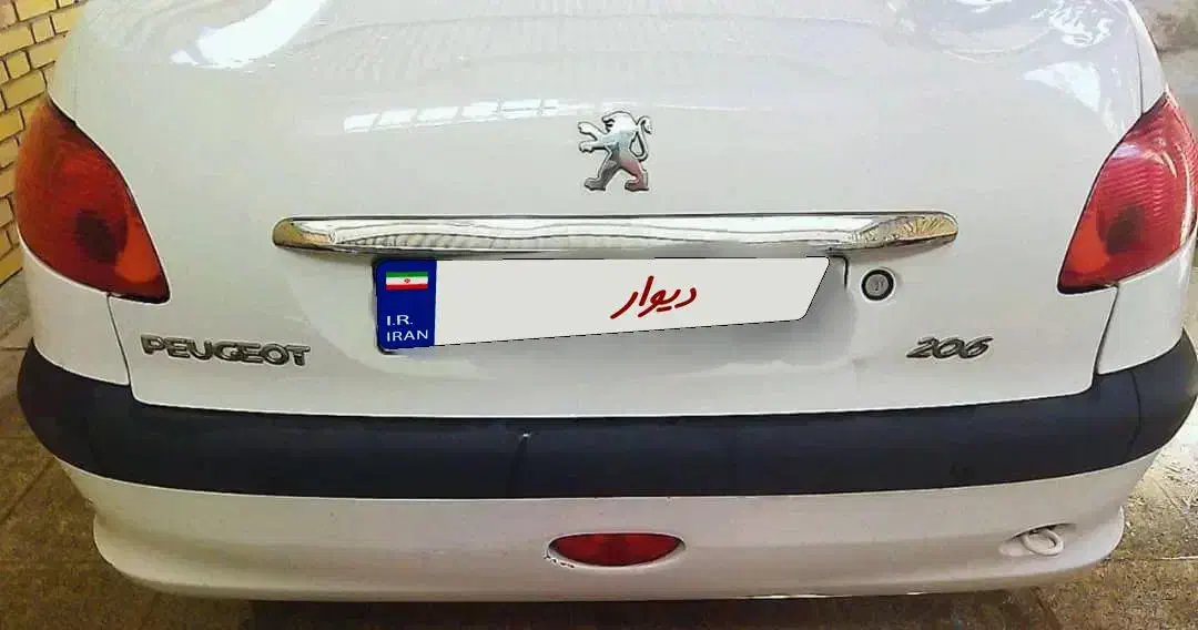 پژو ۲۰۶ صندوقدار TU5مدل ۱۳۹۴|خودرو سواری و وانت|یزد, |دیوار