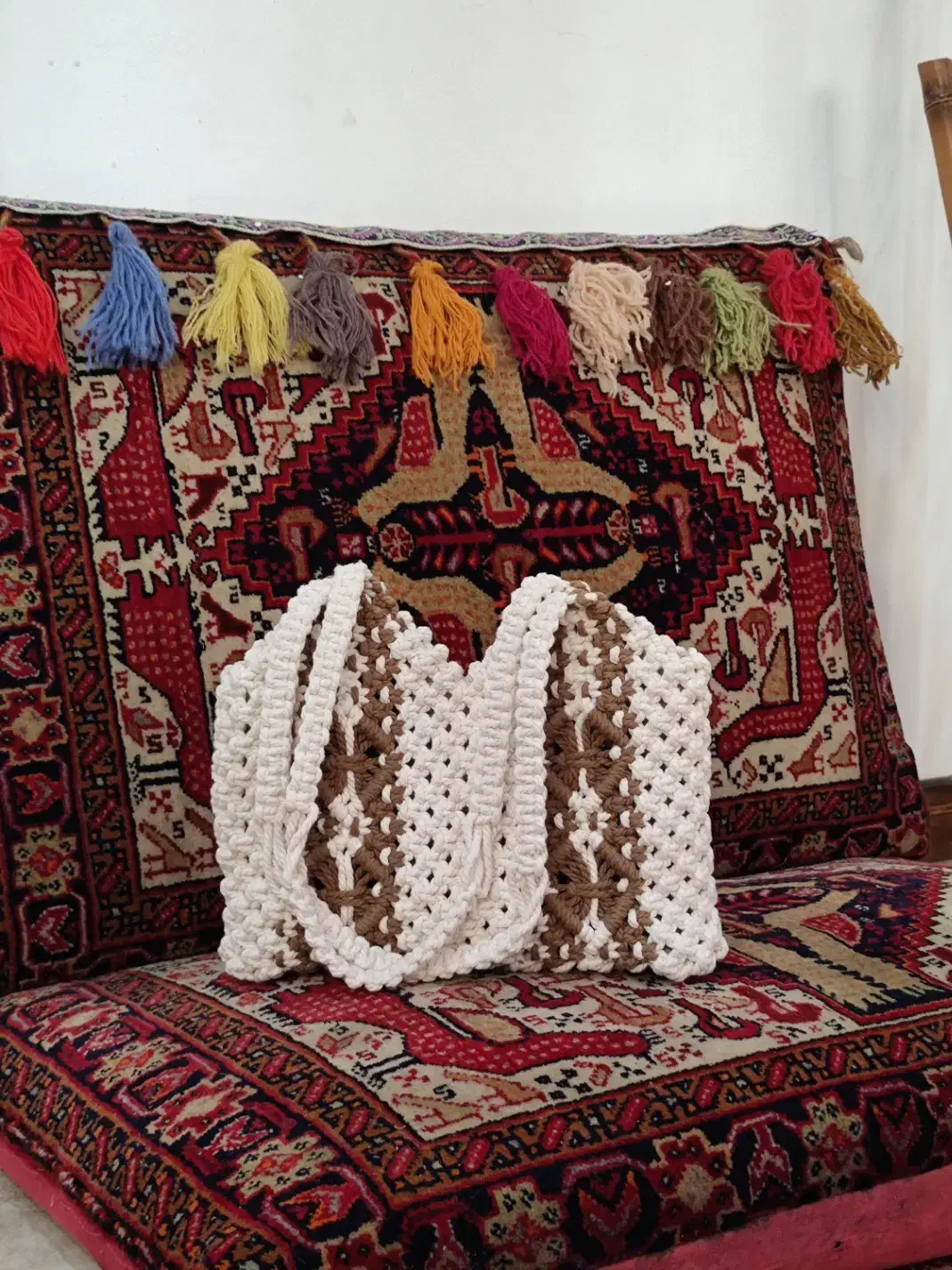 کیف مکرومه|کیف، کفش، کمربند|نوشهر, |دیوار