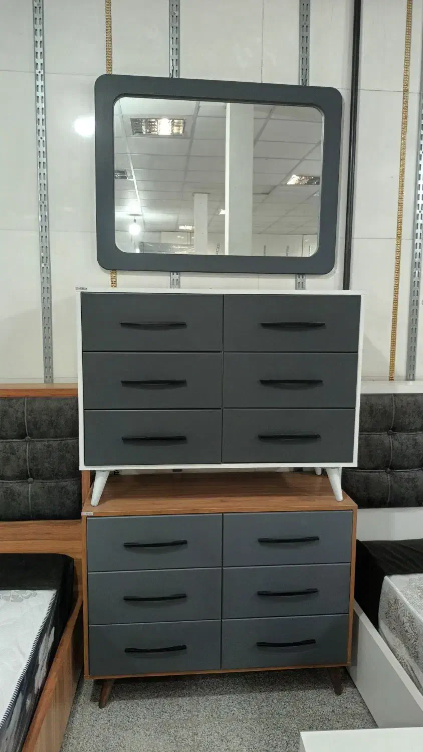 میز آرایشی ۶ کشو ویدایی رنگبندی|جاکفشی، کمد، دراور|الوند, |دیوار