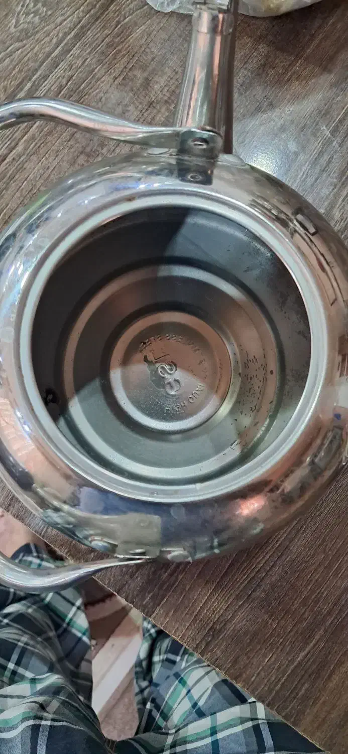 کتری استیل ۴/5|قوری، کتری، قهوه‌ساز دستی|مشهد, ابوذر|دیوار