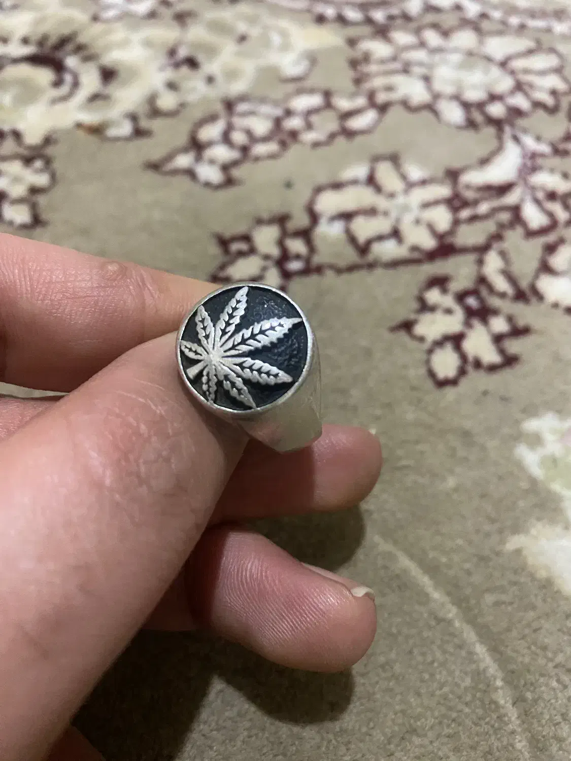 انگشتر نقره ایتالیایی|جواهرات|صفادشت, |دیوار