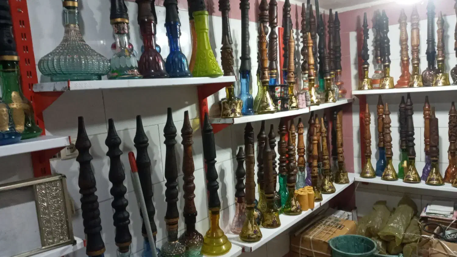 تنه چوب گردو و برنجی تنه خالی و سرکی|عمده‌فروشی|شوشتر, |دیوار