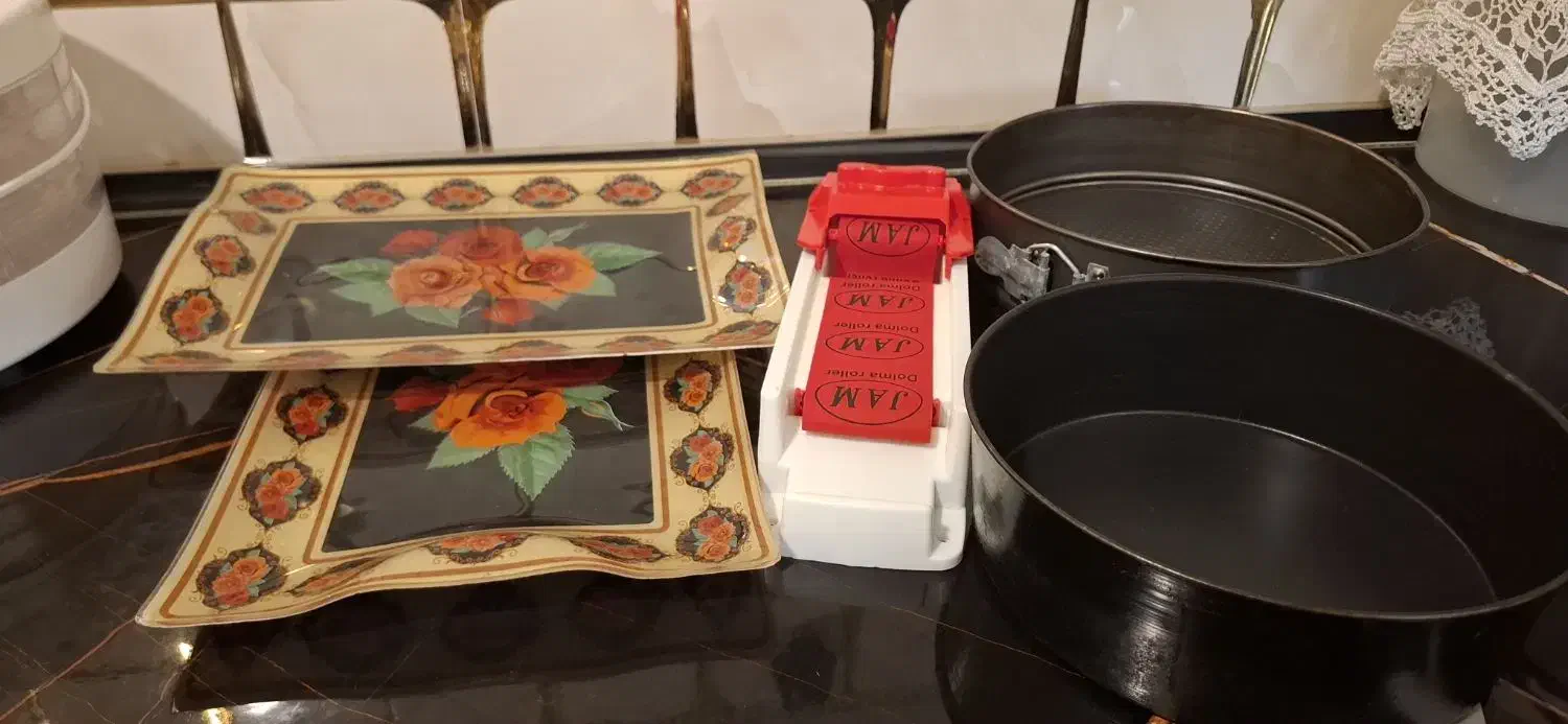 قالب کیک دلمه پیچ سینی|ظروف پختوپز|گرگان, |دیوار