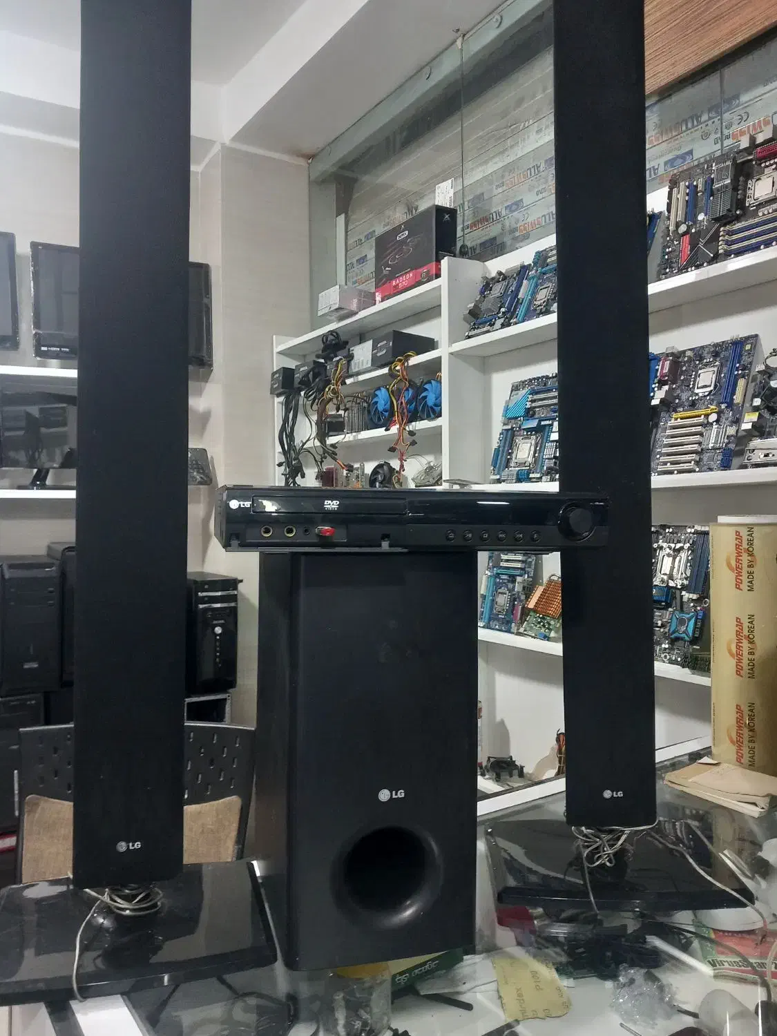 سینما در خانواده ، فلش خور ، چهار تیکه ،کاملا سالم|سیستم صوتی خانگی|محمدشهر, محمدشهر|دیوار