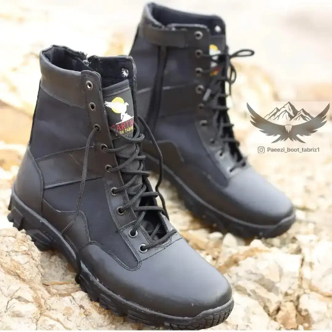 پوتین قارتال نظامی و کوهنوردی زیپی کف طبی|کیف، کفش، کمربند|کرمان, |دیوار