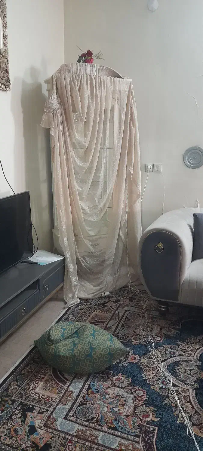 والان پرده|پرده، رانر، رومیزی|تهران, خاک سفید|دیوار