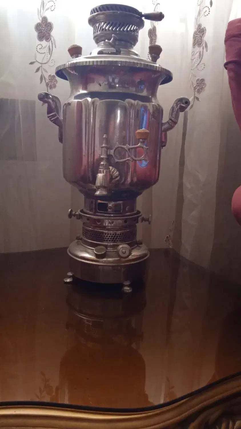 سماور نفتی قدیمی عالی نسب قیمت 5000000میلیون|کلکسیون اشیاء عتیقه|تهران, خواجه نصیر طوسی|دیوار