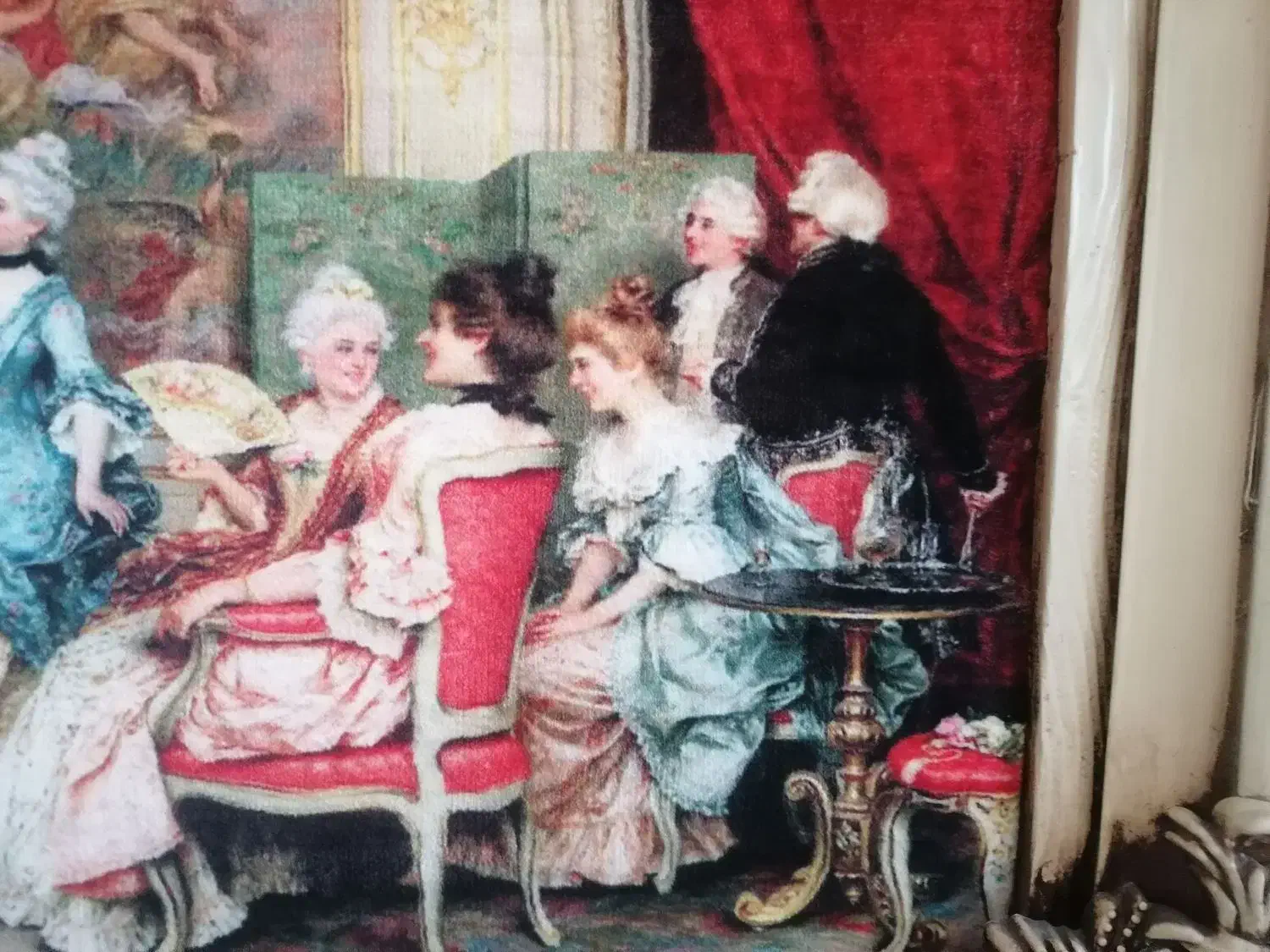 تابلو فرش با قاب چوبی|تابلو فرش|اسلام‌شهر, شهرک قائمیه|دیوار