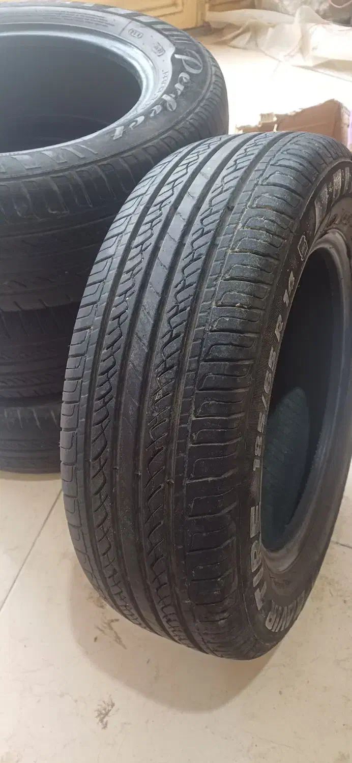 چهار حلقه لاستیک|قطعات یدکی و لوازم جانبی|گنبد کاووس, |دیوار