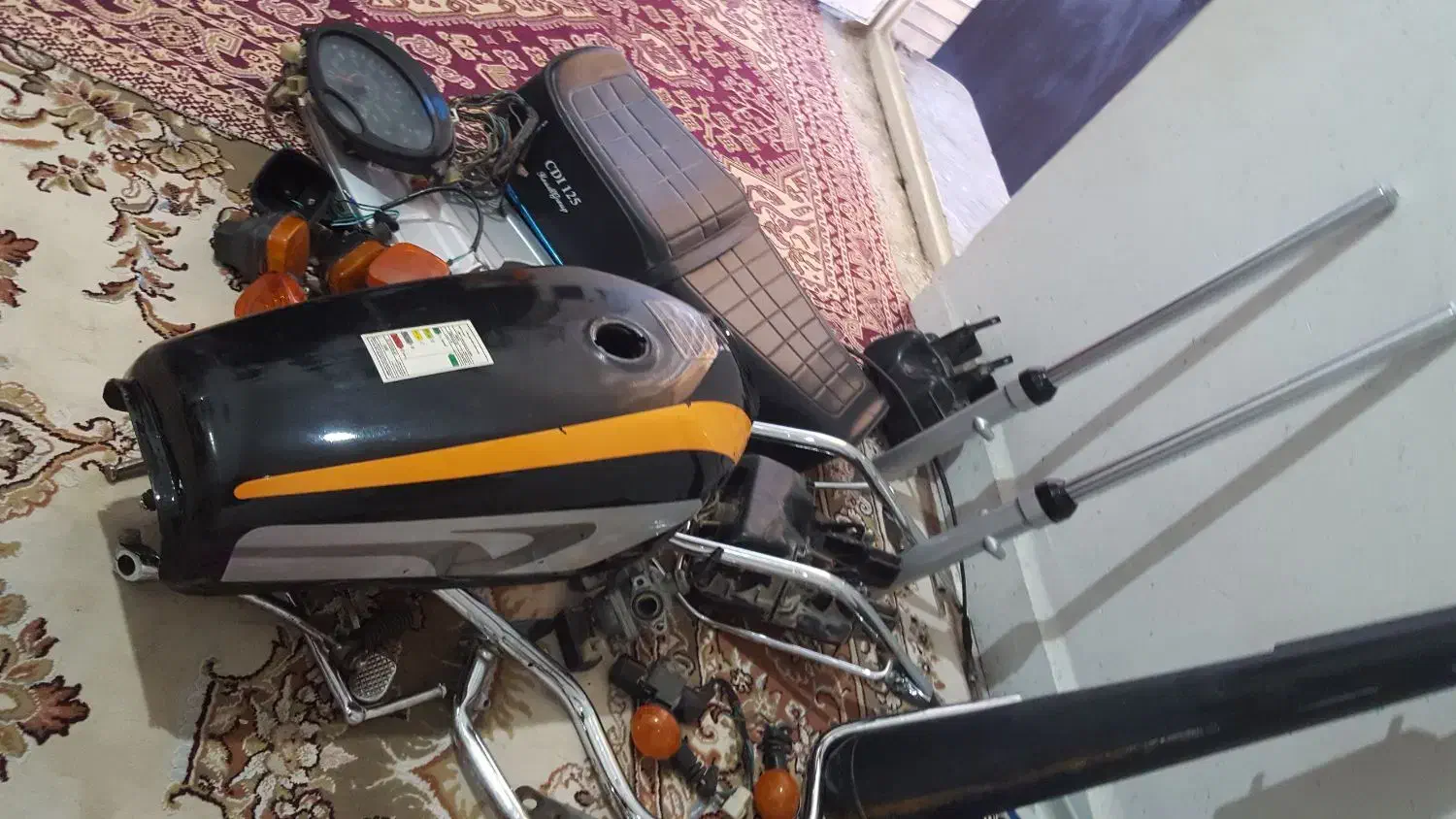 موتورپارکینگی کاملن سالم/درحدخشک|موتورسیکلت|دزفول, |دیوار