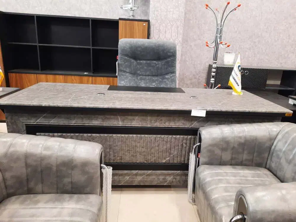 میز مدیریت ملامینه ۲۲۰ سانتیمتری قصر چوب|دفتر کار|قم, کلهری|دیوار