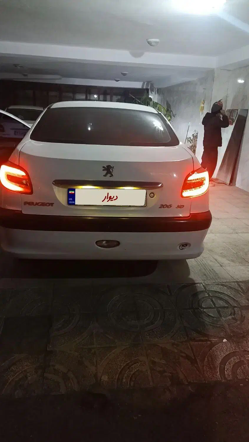 206اس دی خانگی مدل91|خودرو سواری و وانت|سنندج, |دیوار