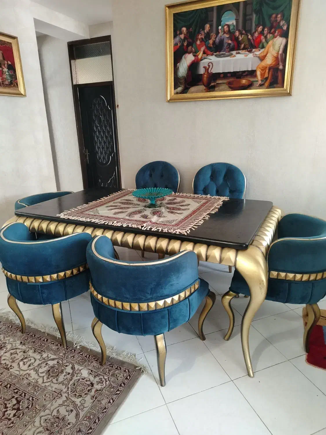 میز نهار خوری|میز و صندلی غذاخوری|بندرعباس, |دیوار