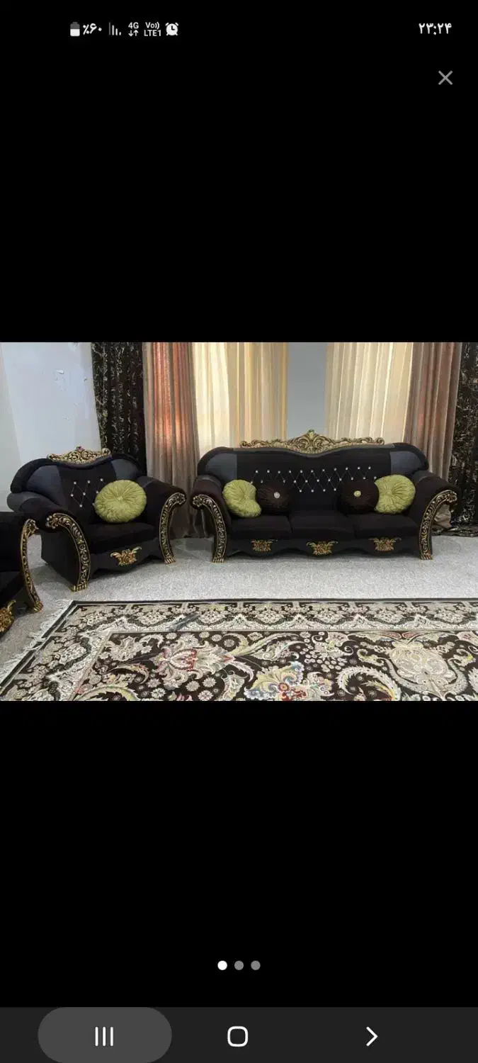 مبلمان در حد نو|مبلمان خانگی و میز عسلی|اهواز, ۳۰ متری|دیوار