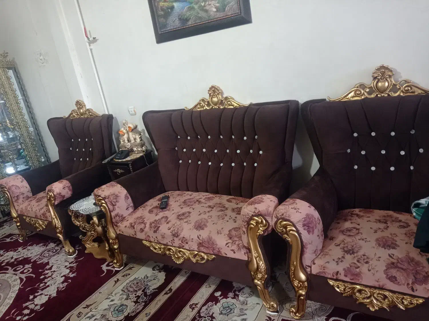 مبل 7 نفر استیل|مبلمان خانگی و میز عسلی|ملایر, |دیوار