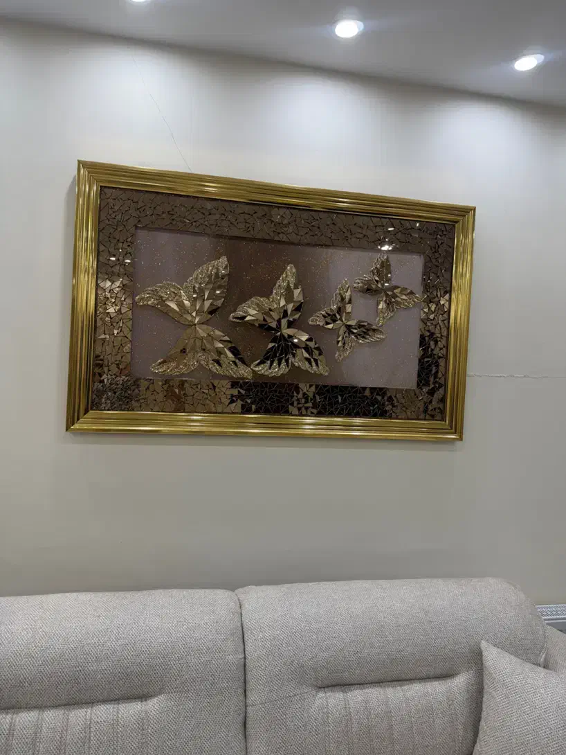 تابلو اینه کاری شده|تابلو، نقاشی، عکس|تهران, افسریه جنوبی|دیوار