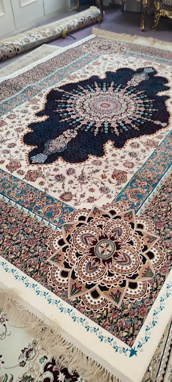 فرش  یک جفت نه متری مناسب جهزیه|فرش|قم, دورشهر|دیوار