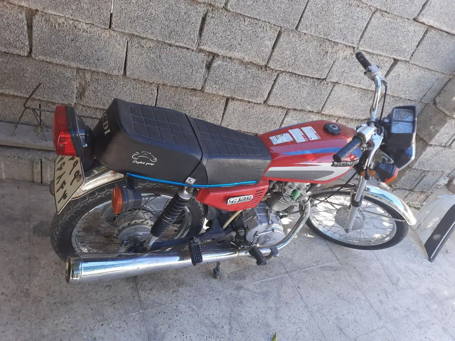 هوندا۱۲۵مدل ۸۹|موتورسیکلت|کوه چنار, |دیوار