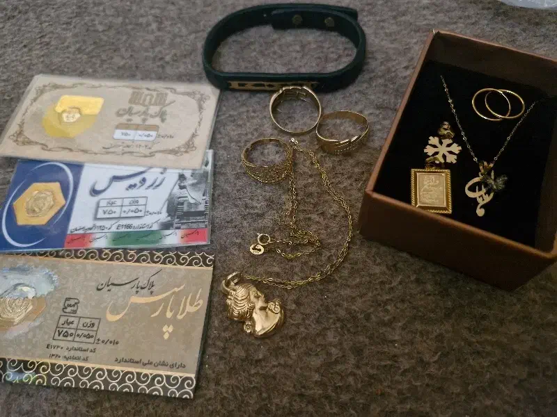 حدود ۱۰ گرم طلا|جواهرات|پاکدشت, پاکدشت (مامازند)|دیوار