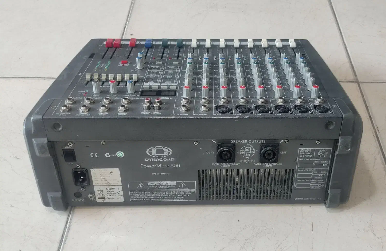 اکو پاور میکسر دایناکورد 600 آلمانی سری 2 کاور دار|سیستم صوتی خانگی|تهران, دهکده المپیک|دیوار