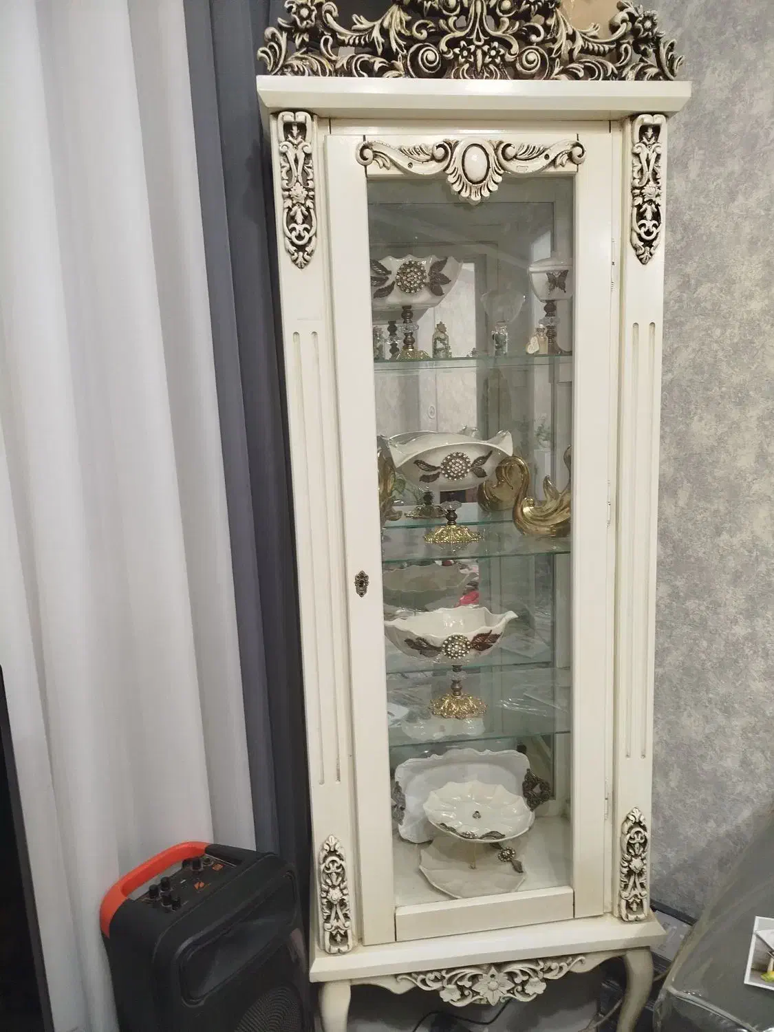 گنجه.بوفه.ویترین|بوفه، ویترین، کنسول|مشهد, حضرت حجت|دیوار